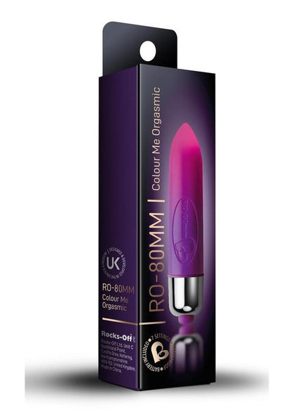 RO 80mm Color Me Orgasmic Bullet Vibrator