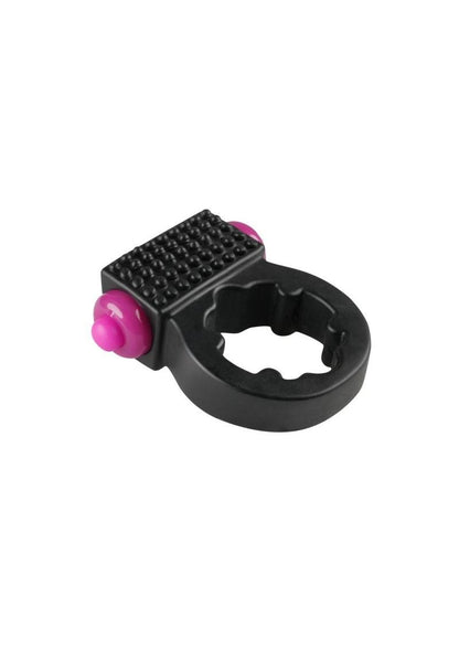 Rock Candy Atomic Sugar Grinder Vibrating Cock Ring - Black