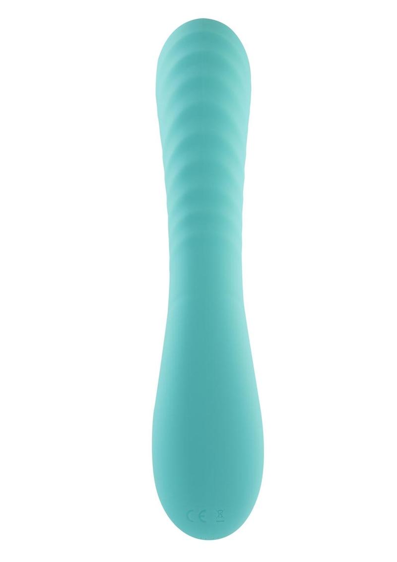 Rock Candy Dreamland Rechargeable Silicone G-Spot Vibrator - Blue