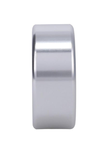 Rock Solid Brushed Alloy Aluminum Cock Ring