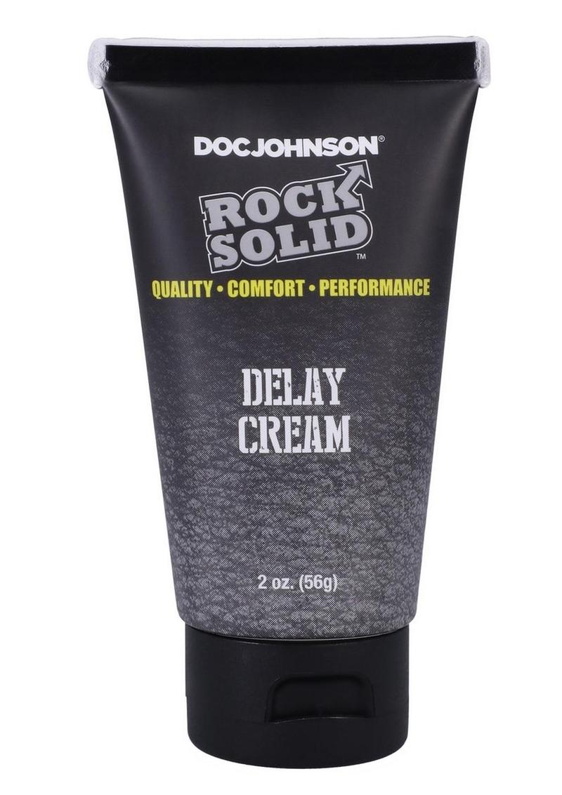 Rock Solid Delay - Cream - 2oz - Bulk