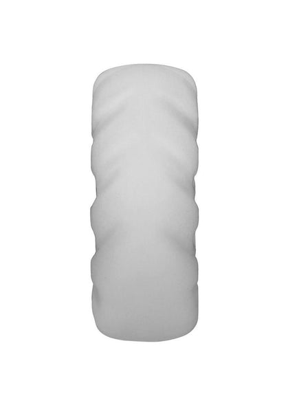 Rock Solid Fat Tire Silicone Cock Ring - White