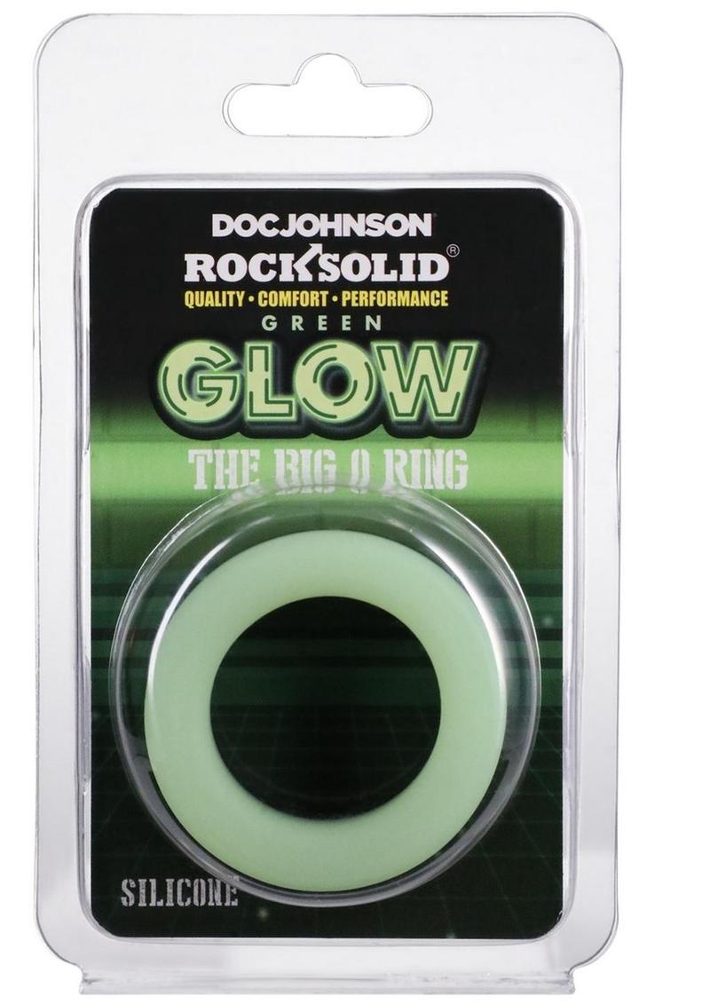 Rock Solid The Big O Glow In The Dark Silicone Cock Ring