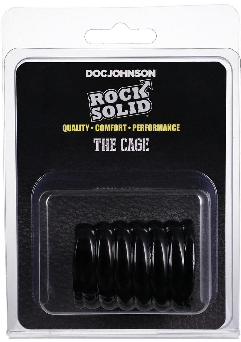 Rock Solid The Cage Textured Cock Ring