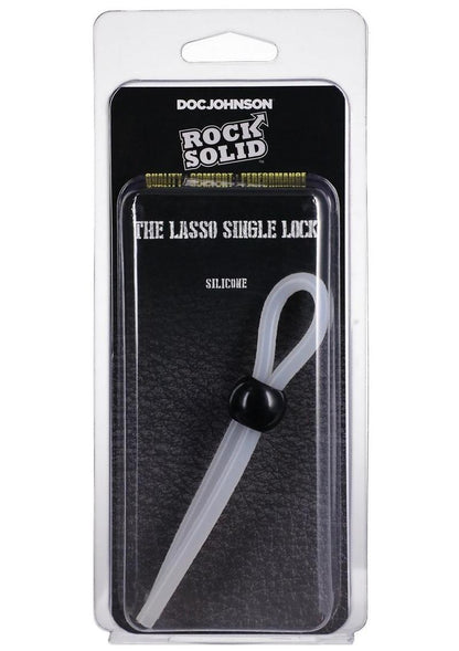 Rock Solid The Lasso Single Lock Adjustable Silicone Cock Ring