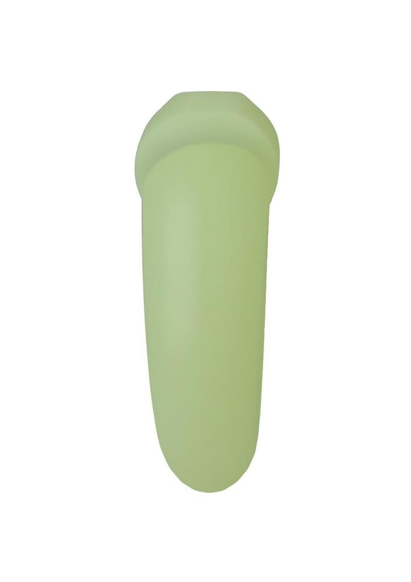 Rock Solid The Mega Ring Glow In The Dark Silicone Cock Ring - Glow In The Dark/Green