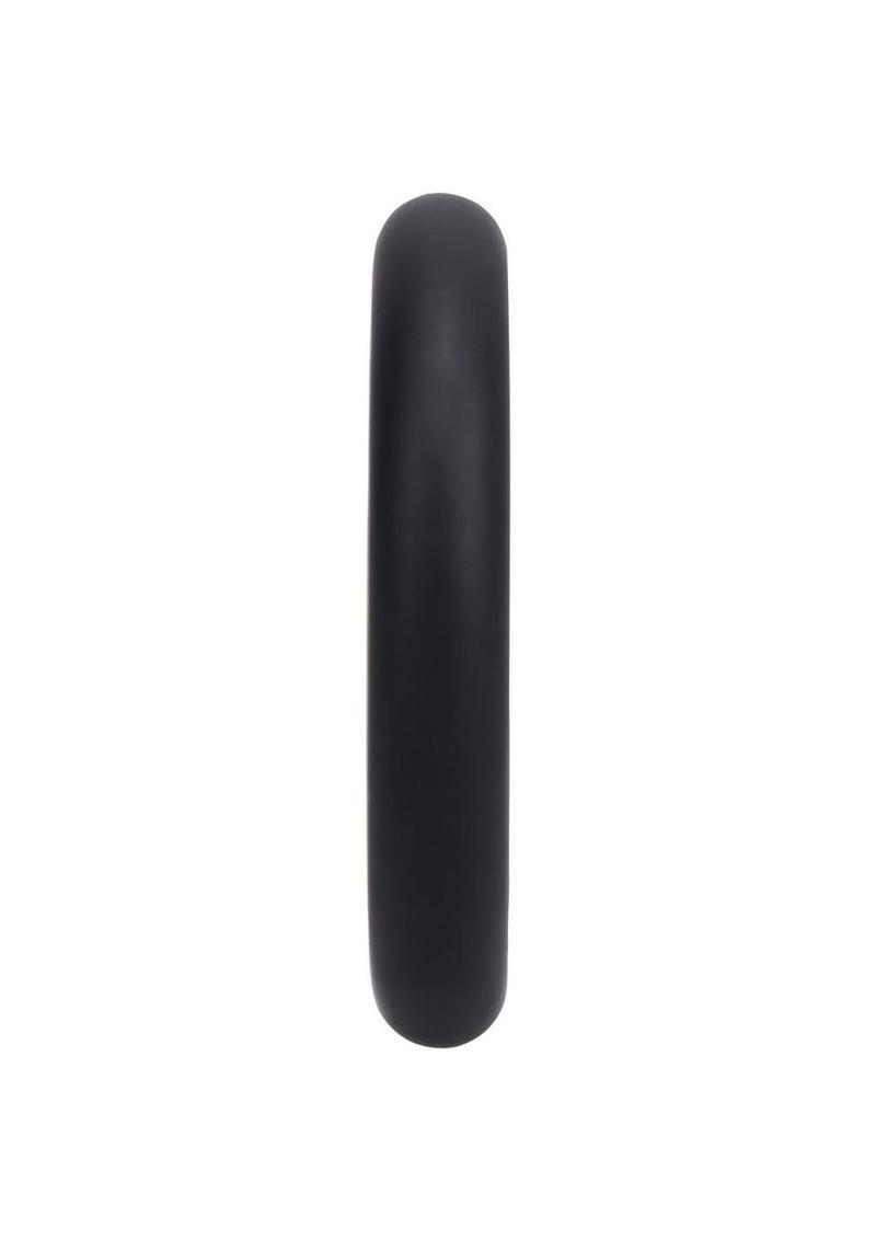 Rock Solid The Silicone Gasket Cock Ring - Black - Large