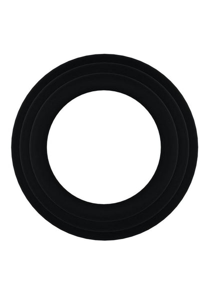 Rock Solid Tri-Pack Silicone Gasket Cock Ring