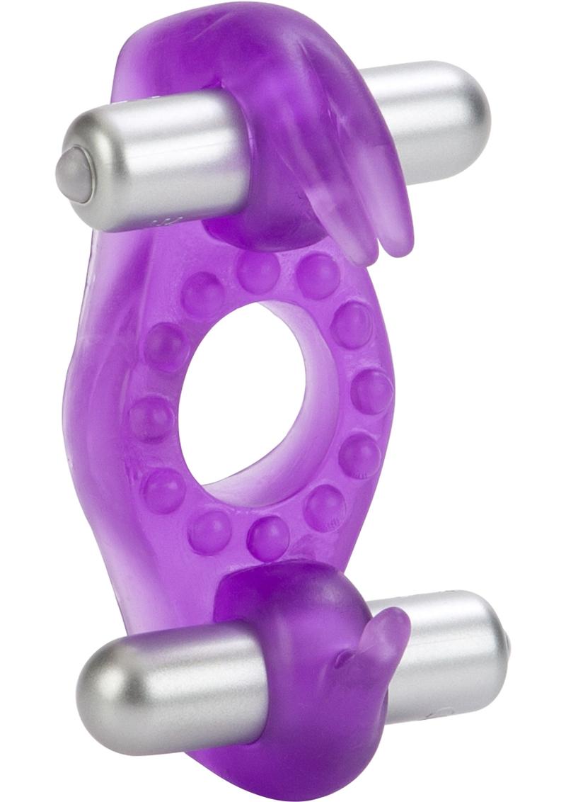 Wireless Rocking Rabbit Vibrating Cock Ring with Clitoral Stimulation