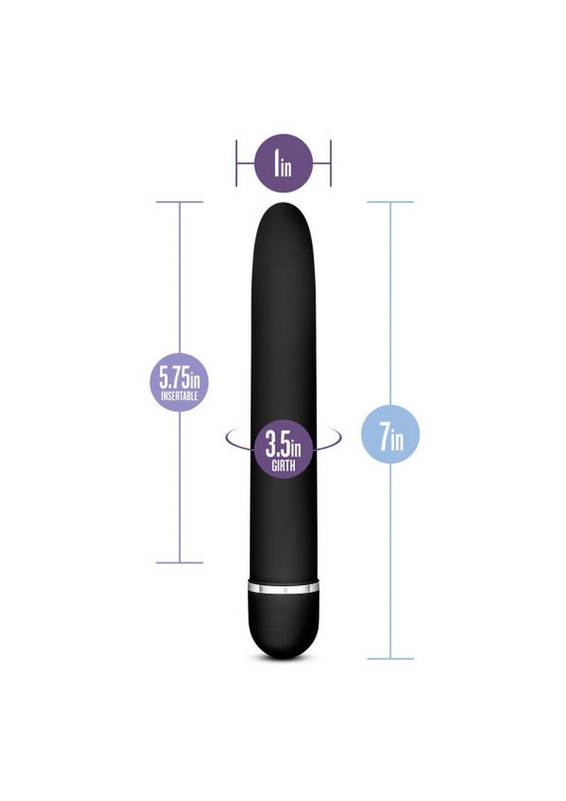 Rose Luxuriate Vibrator - Black