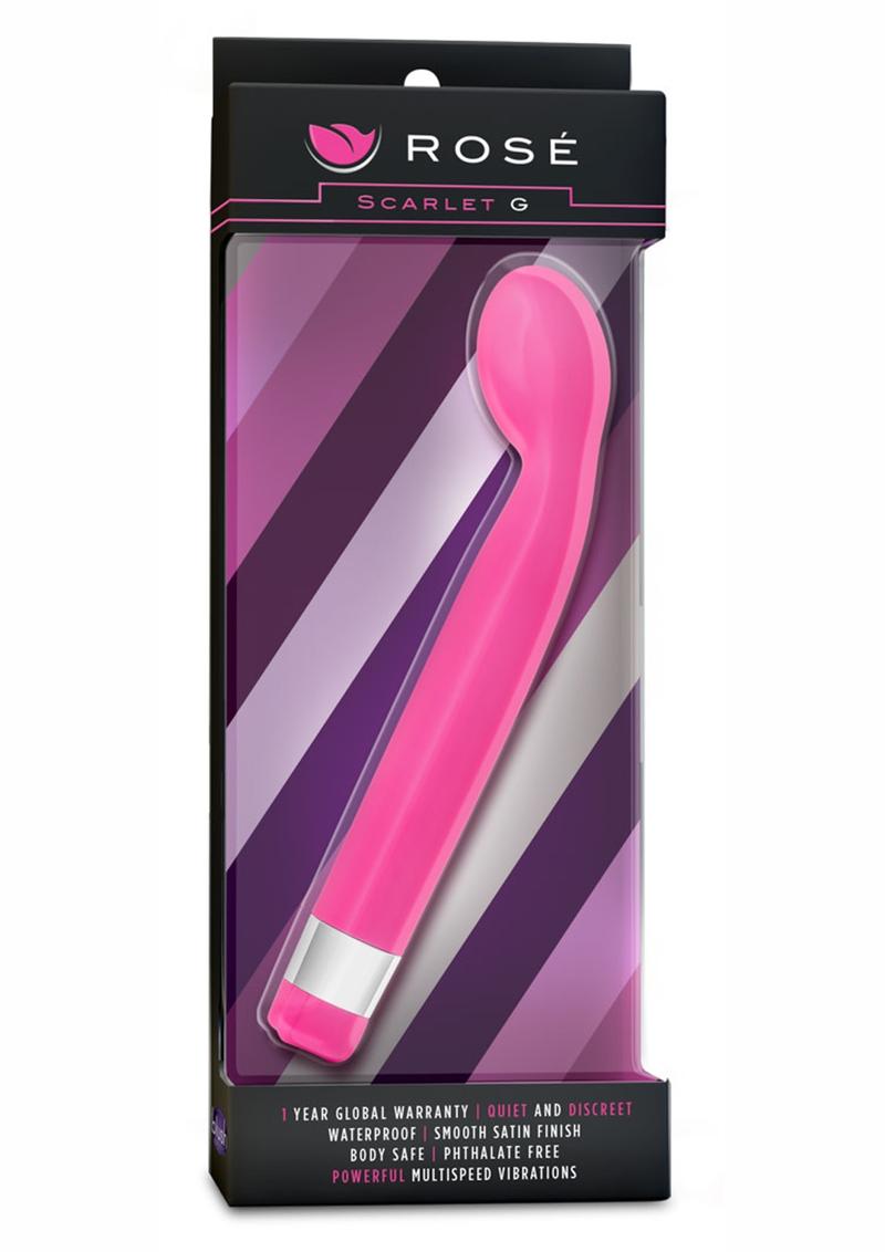 Rose Scarlet 'G' G-Spot Vibrator - Pink