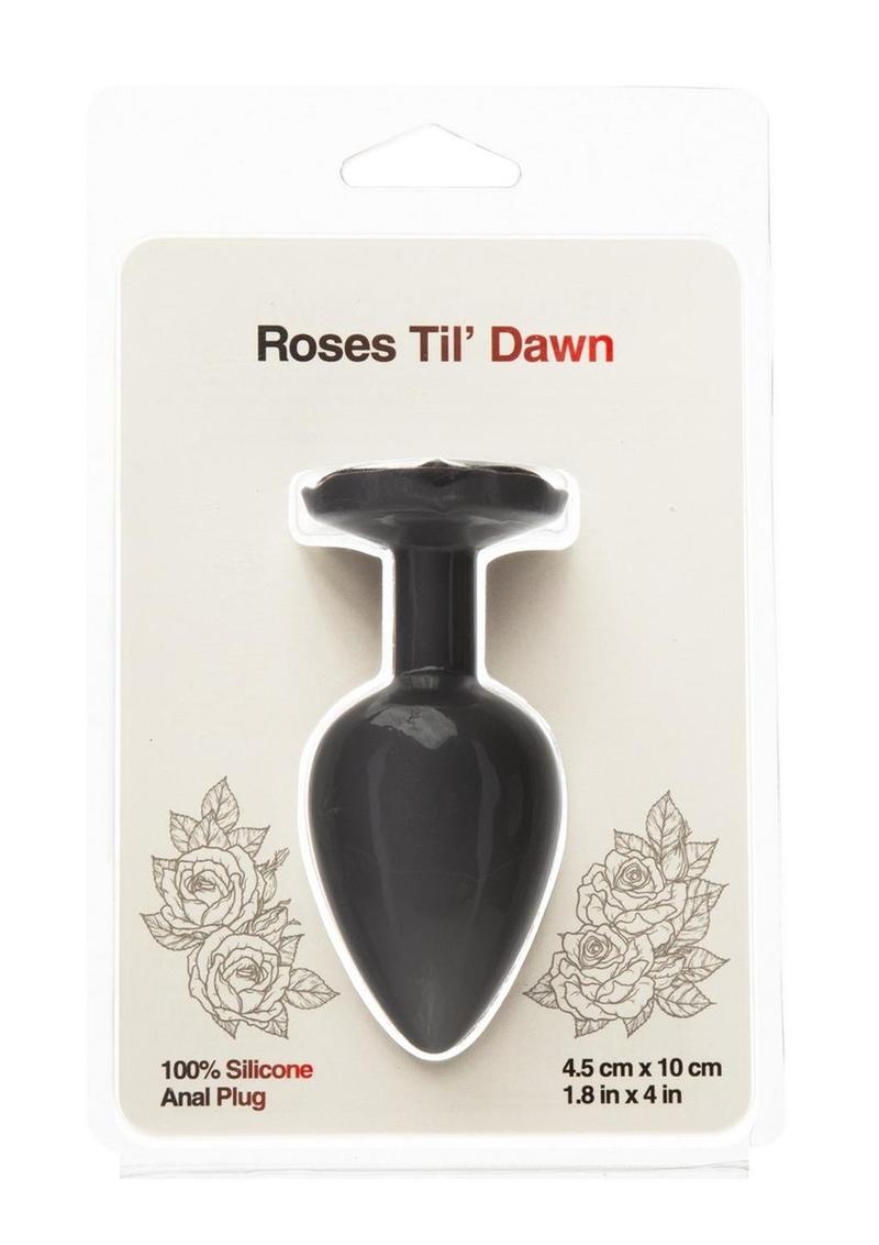 Roses Til Dawn Silicone Butt Plug 2