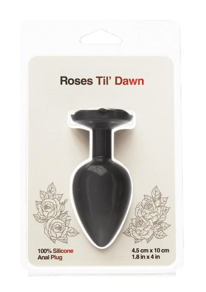 Roses Til Dawn Silicone Butt Plug 2