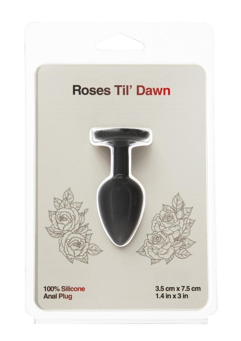 Roses Til Dawn Silicone Butt Plug 2