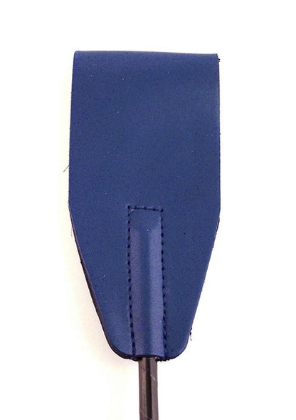 Rouge Fifty Times Hotter Leather Riding Crop - Blue