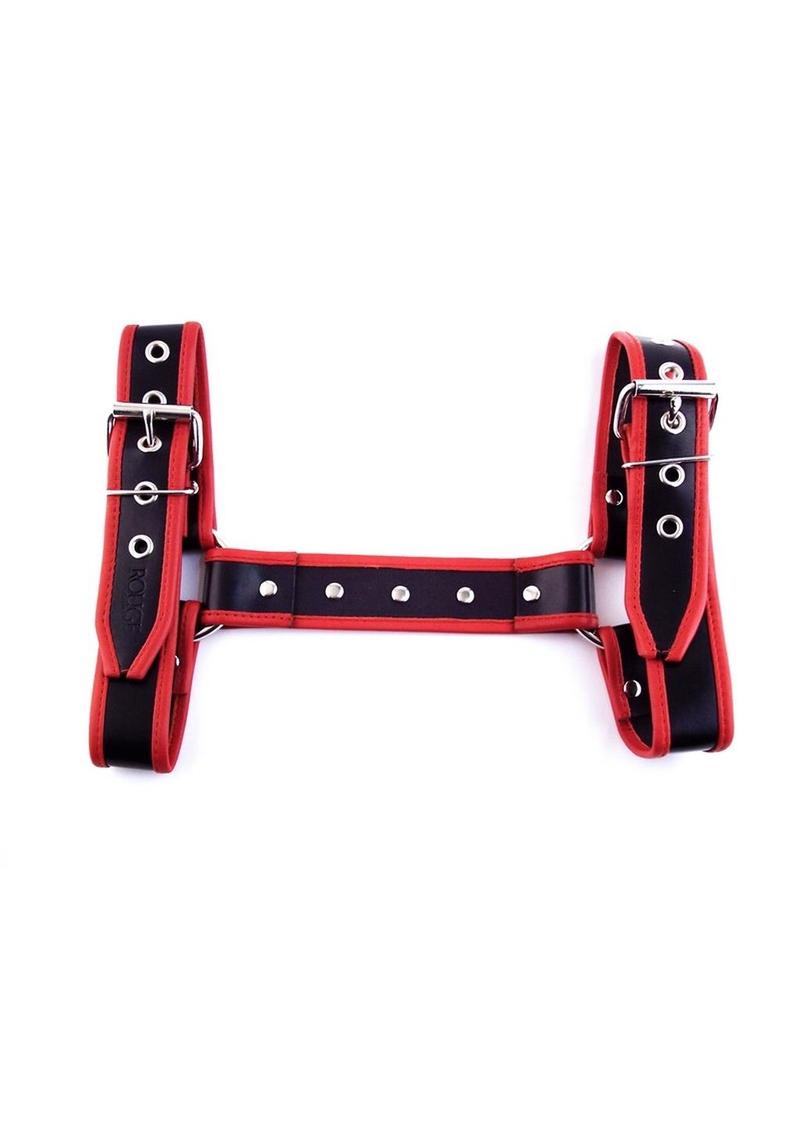 Rouge Halter Harness - Black/Red - Medium