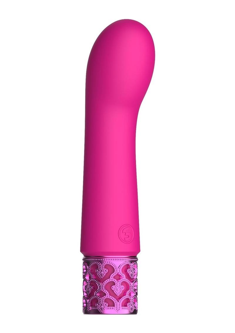 Royal Gems Bijou Silicone Rechargeable Bullet - Pink