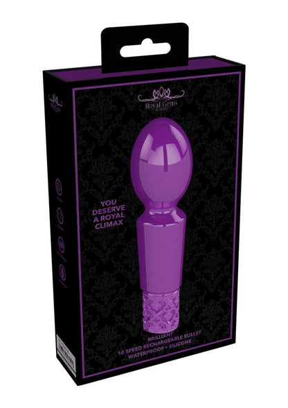 Royal Gems Brilliant Silicone Rechargeable Bullet