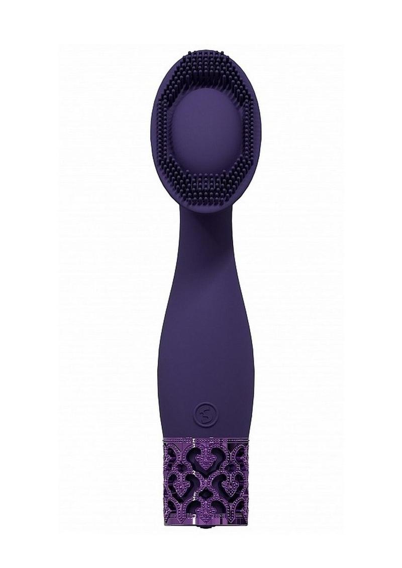 Royal Gems Duchess Silicone Rechargeable Vibrator - Purple