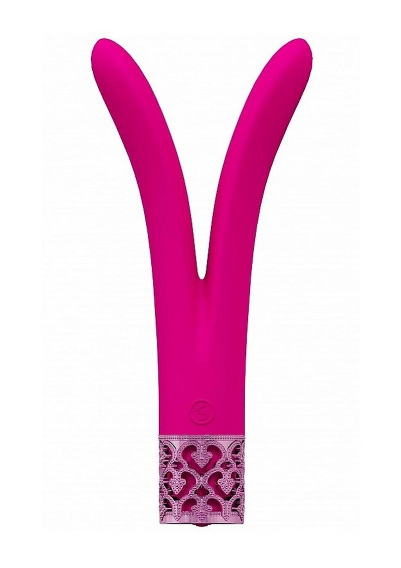 Royal Gems Dueling Queens Rechargeable Silicone Vibrator