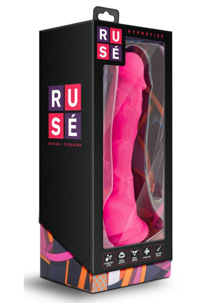 Ruse Hypnotize Silicone Dildo with Balls