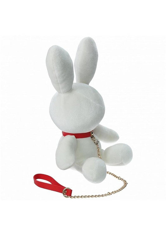 S-Line Rabbit Bondage Velvet - White - Small