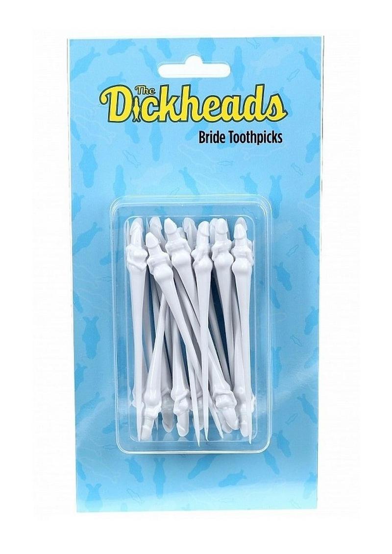 S-Line The Dickheads Bride Toothpicks - Vanilla/White