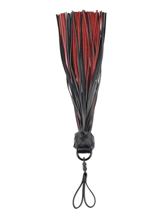 Saffron Finger Flogger - Black/Red