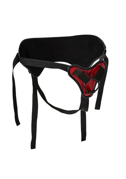 Saffron Strap-On Harness - Black/Red