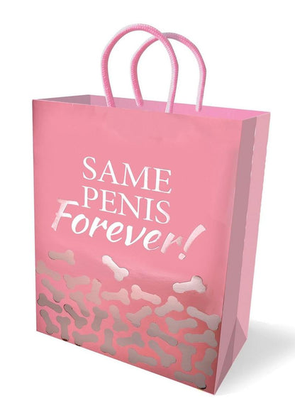 Same Penis Forever - Pink/Silver - Gift Bag