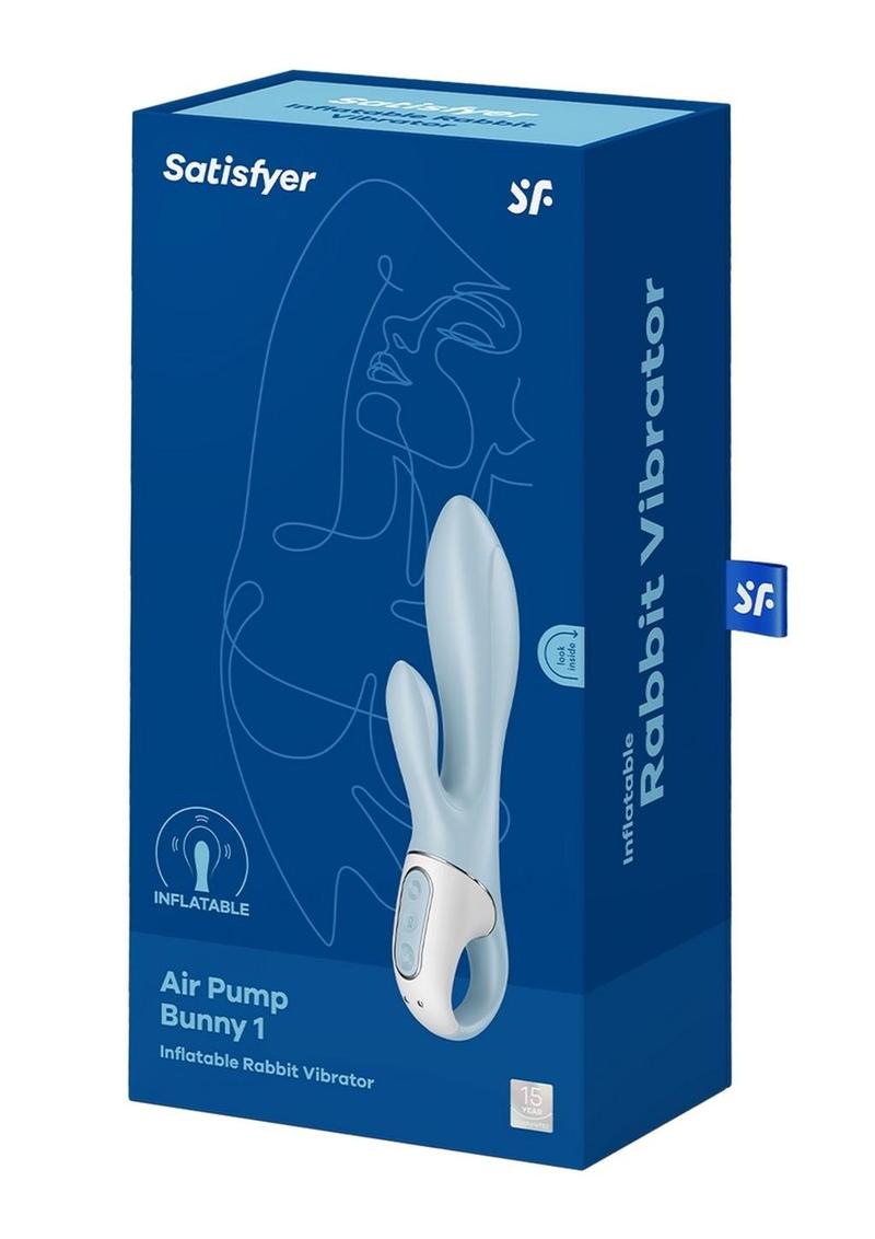 Satisfyer Air Pump Bunny 1 Rechargeable Silicone Rabbit Vibrator