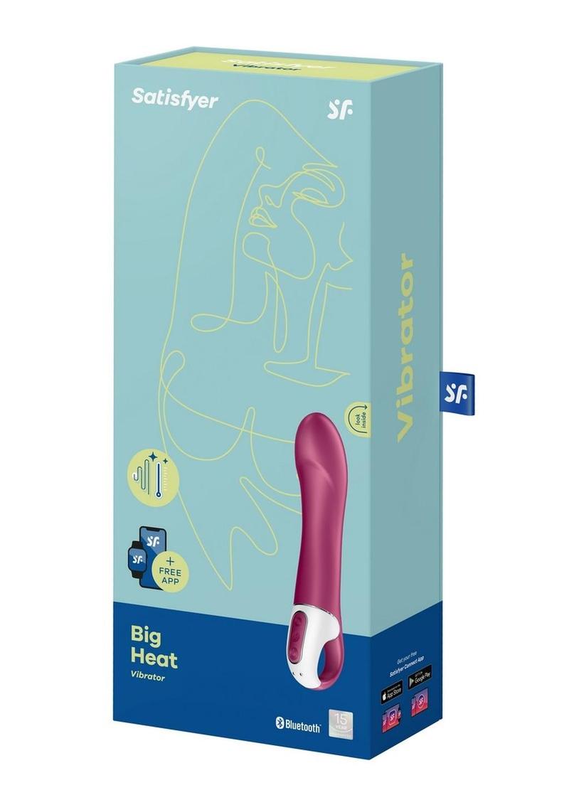 Satisfyer Big Heat Rechargeable Silicone Warming Vibrator