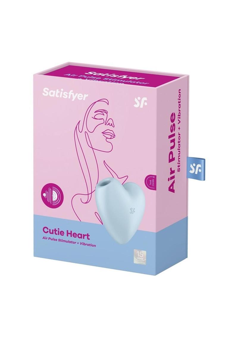 Satisfyer Cutie Heart Rechargeable Silicone Clitoral Stimulator