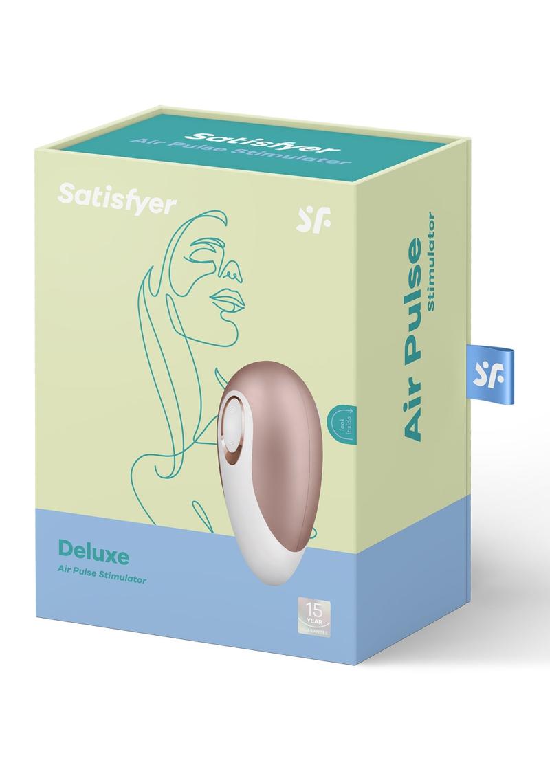 Satisfyer Deluxe Silicone Rechargeable Clitoral Stimulator