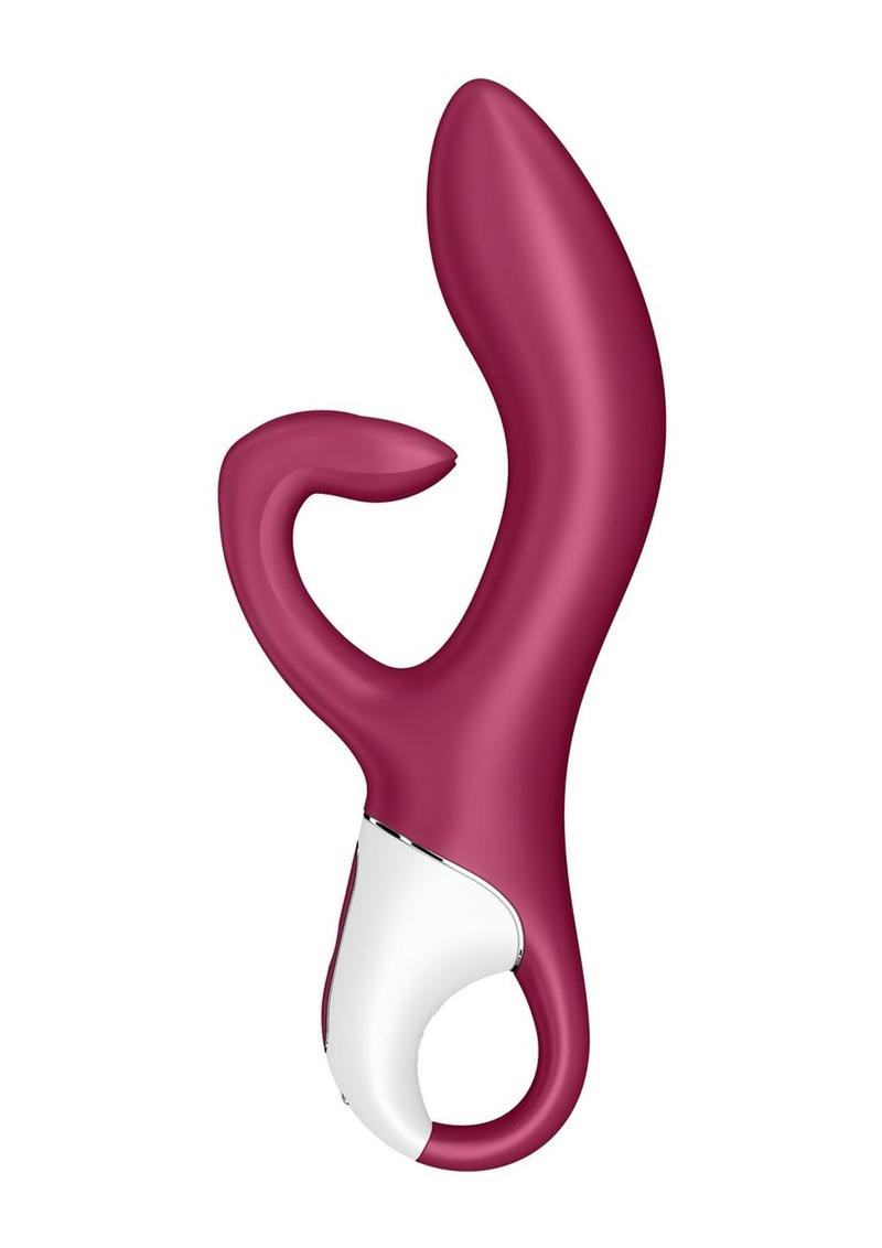 Satisfyer Embrace Me Silicone Rechargeable Vibrator with Clitoral Stimulation