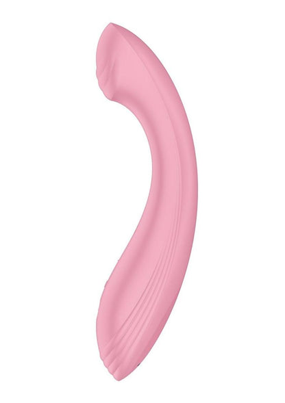 Satisfyer G-Force Rechargeable Silicone Vibrator - Pink