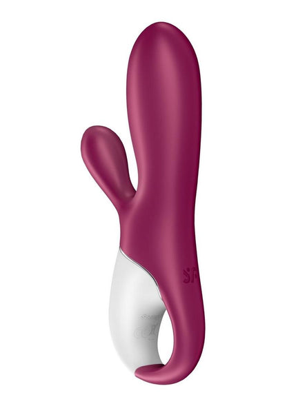 Satisfyer Hot Bunny Warming Rabbit Vibrator - Magenta/Pink