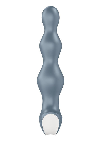 Satisfyer Lolli-Plug 2 Silicone Beaded Anal Plug - Grey