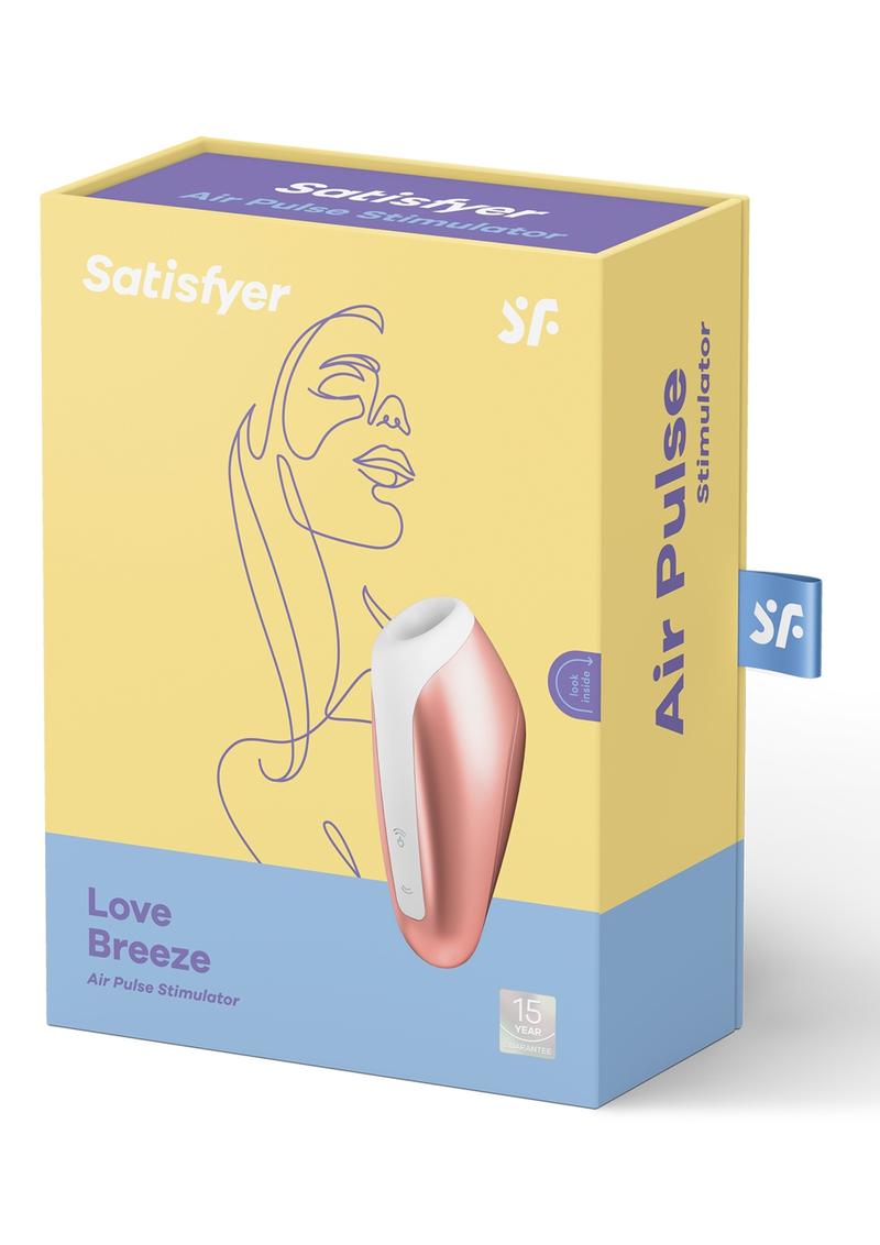 Satisfyer Love Breeze Rechargeable Silicone Clitoral Stimulator