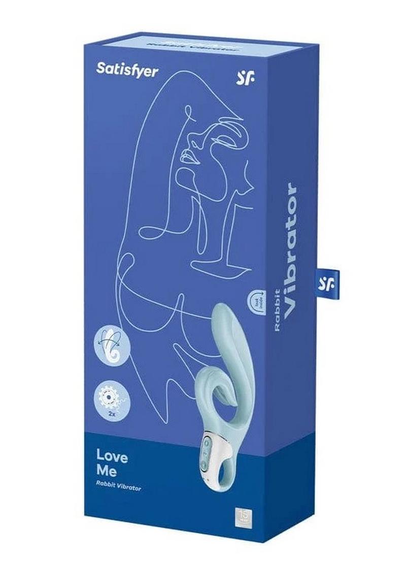 Satisfyer Love Me Rechargeable Silicone Rabbit Vibrator