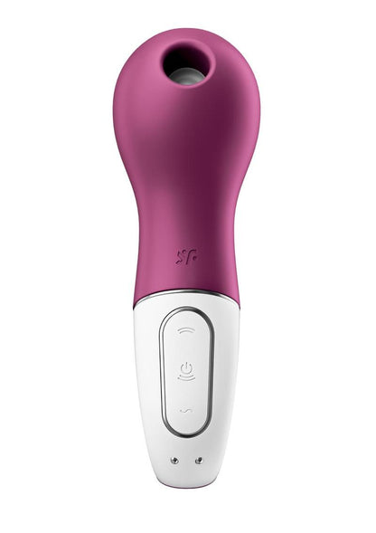 Satisfyer Lucky Libra Silicone Rechargeable Clitoral Stimulator - Purple