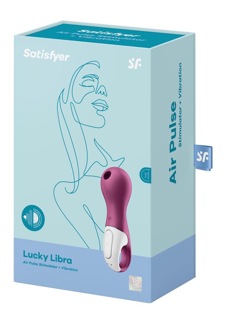 Satisfyer Lucky Libra Silicone Rechargeable Clitoral Stimulator