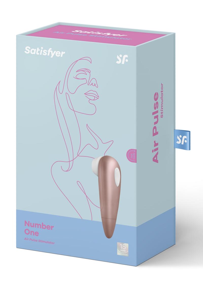 Satisfyer Number One Clitoral Stimulator - Bronze