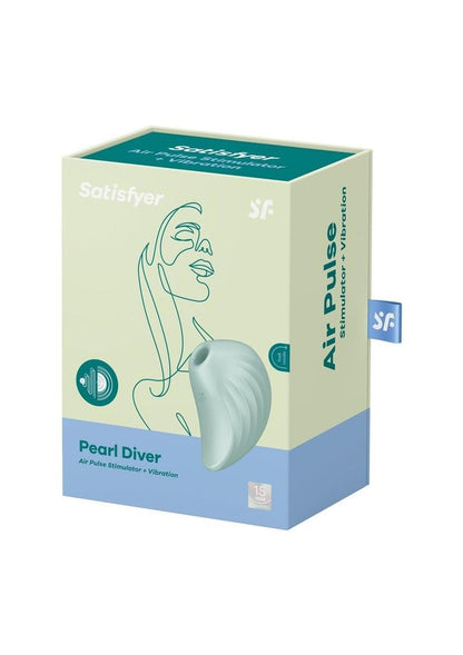 Satisfyer Pearl Diver Rechargeable Silicone Clitoral Stimulator