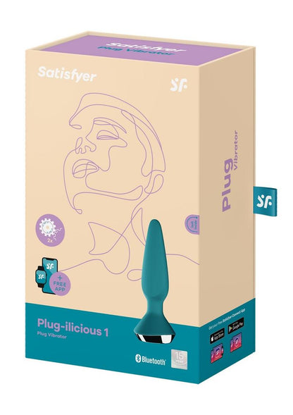 Satisfyer Plug-Ilicious 1 Silicone Vibrating Anal Plug