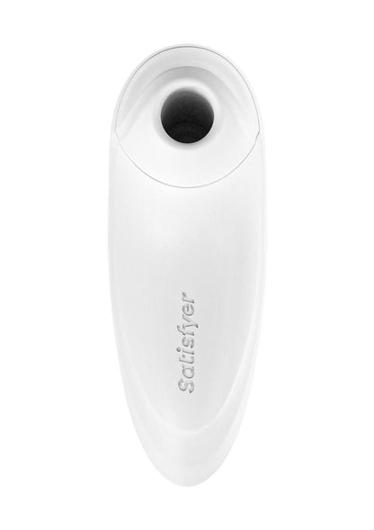 Satisfyer Pro 1+ Vibration Pressure Clitoral Stimulator USB Rechargeable Waterproof - White - 5.11in