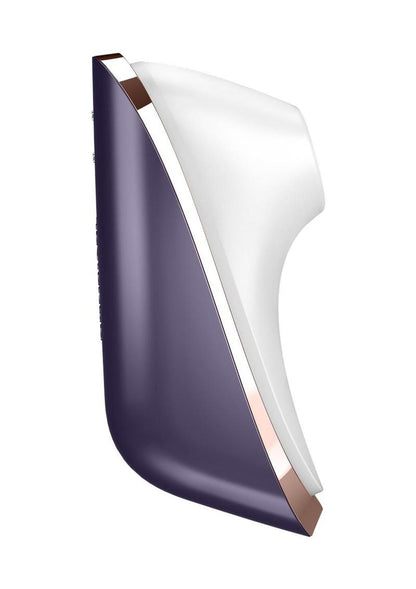 Satisfyer Pro Traveler USB Rechargeable Silicone Clitoral Stimulater Waterproof - Purple