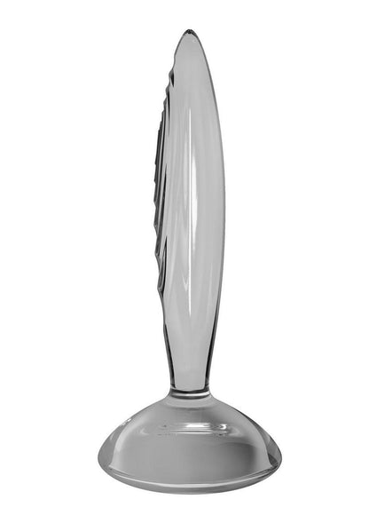 Satisfyer Sparkling Crystal Glass Dildo - Clear