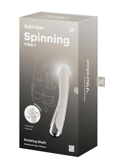 Satisfyer Spinning Vibe 1 Rechargeable Silicone Rotating G-Spot Vibrator