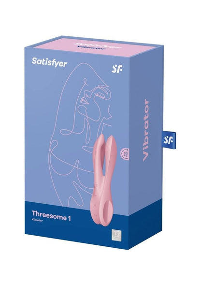 Satisfyer Threesome 1 Rechargeable Silicone Vibrator